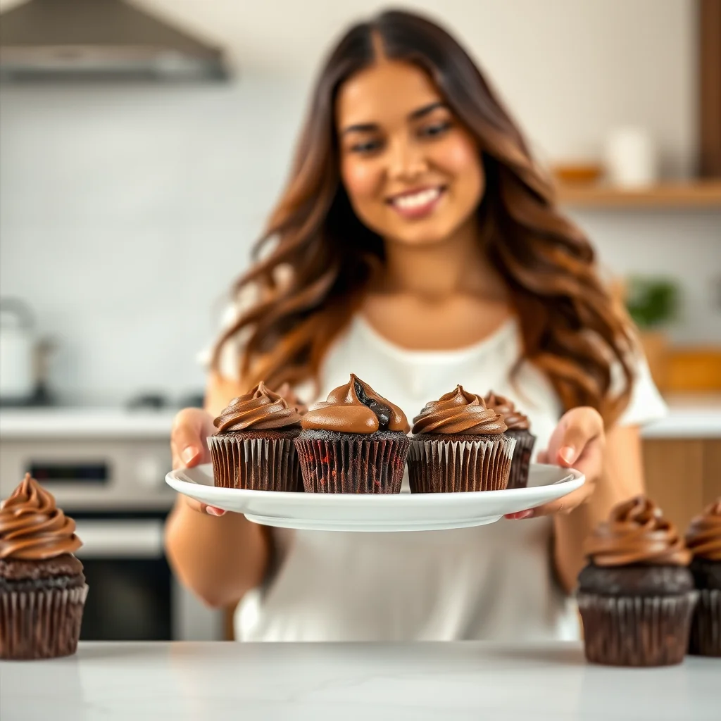 LAVA FUDGE CUPCAKES – paleo recipe