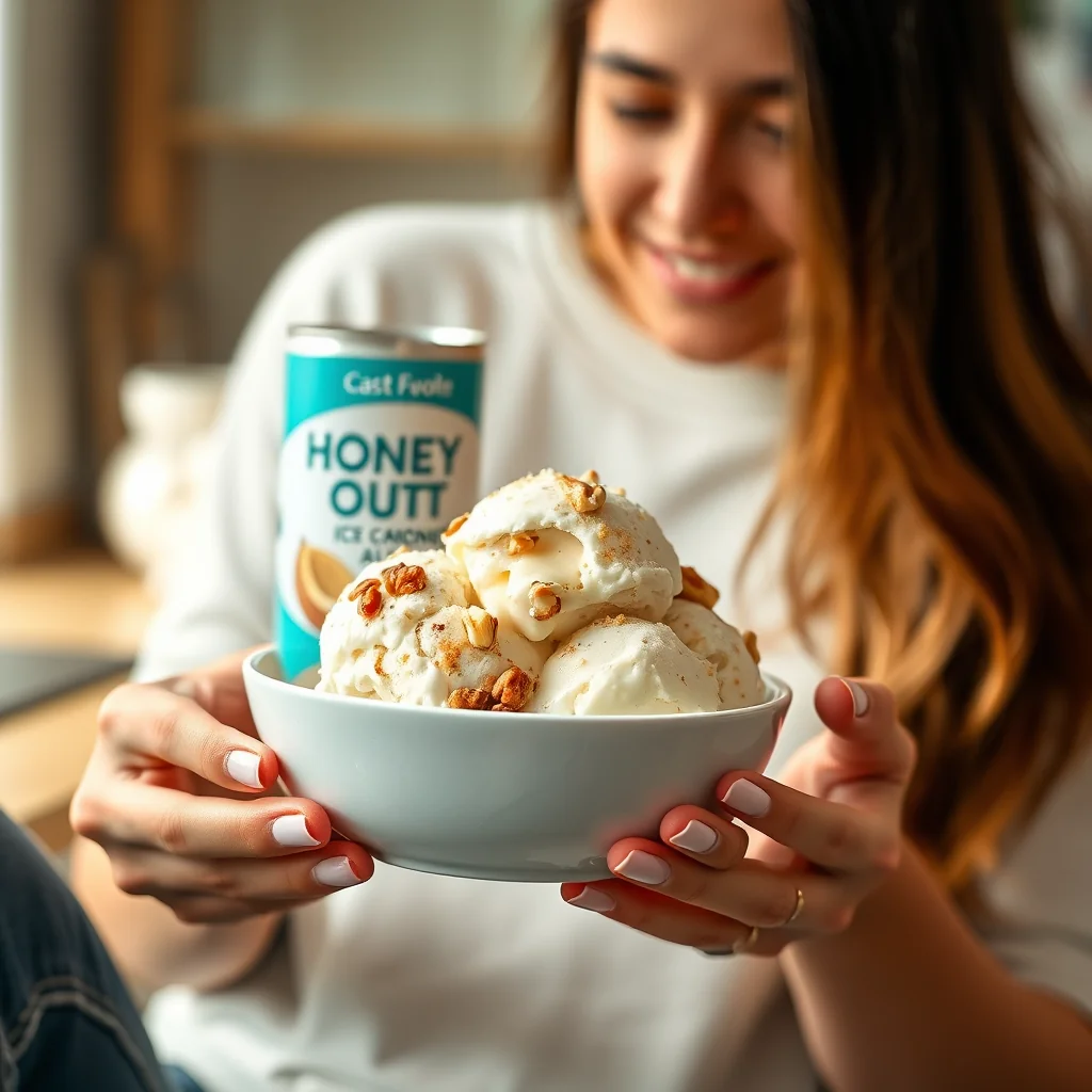 HONEY NUT ICE CREAM – paleo recipe
