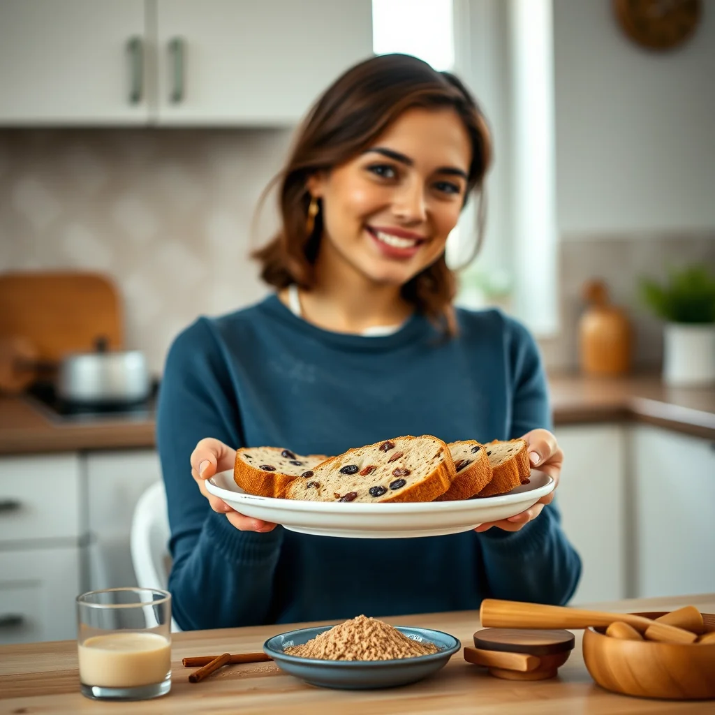 Raisin Bread with Cinnamon – paleo recipe