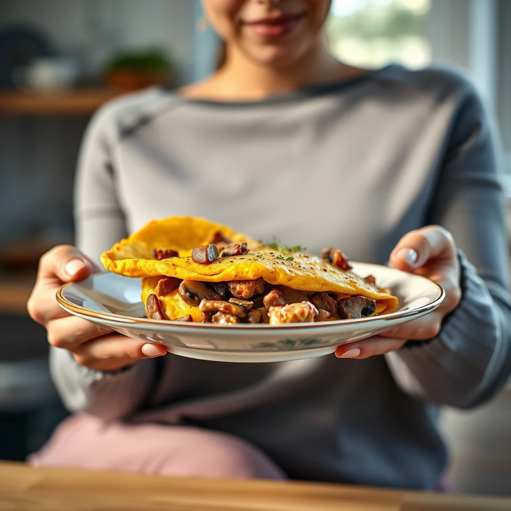Omelet in a Cup – paleo recipe