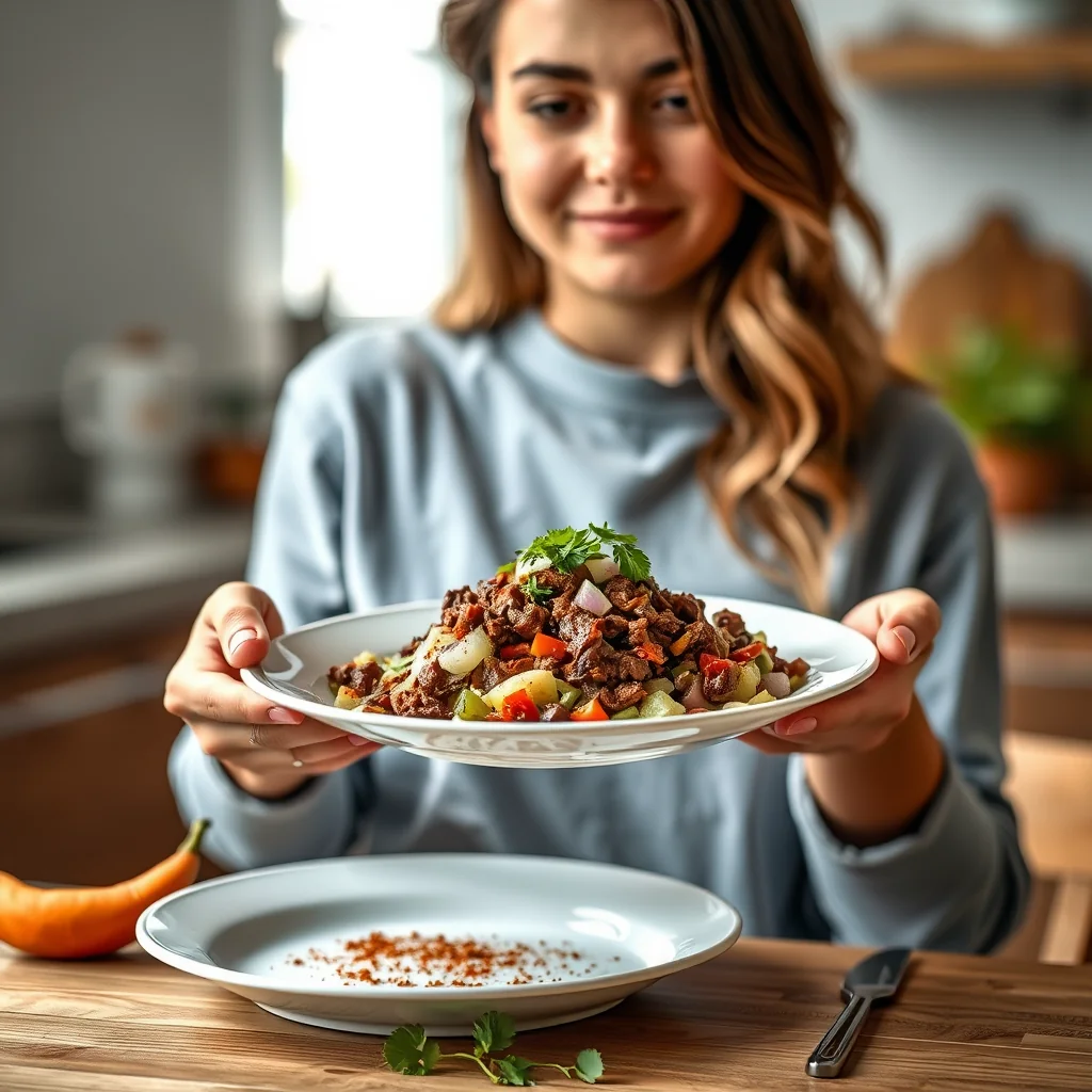 Beef Taco Salad – paleo recipe