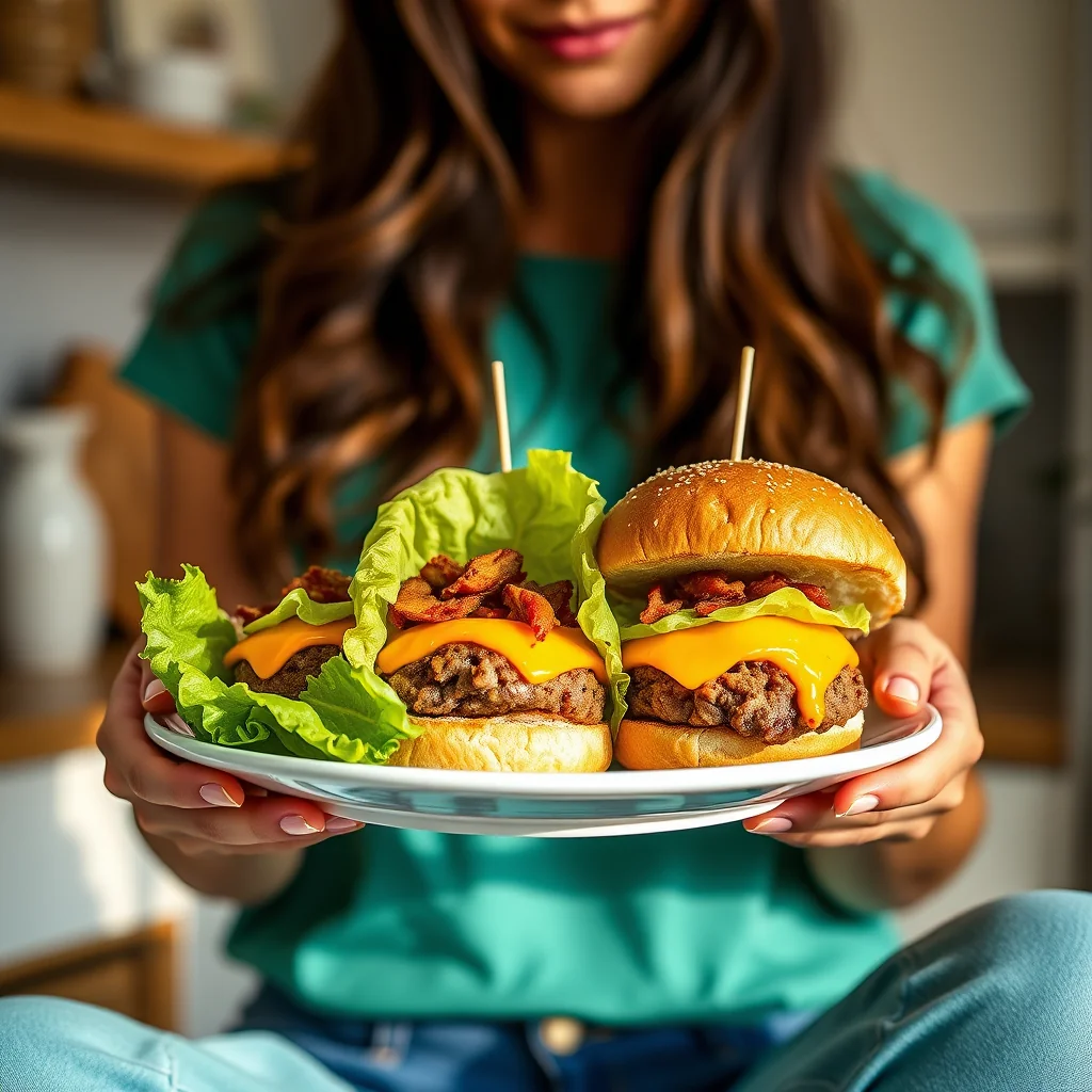 Cheeseburgers with Lettuce Wraps – paleo recipe