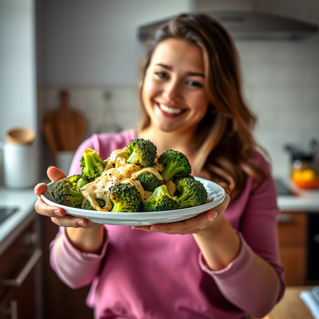 Broccoli with Cheese Sauce – paleo recipe