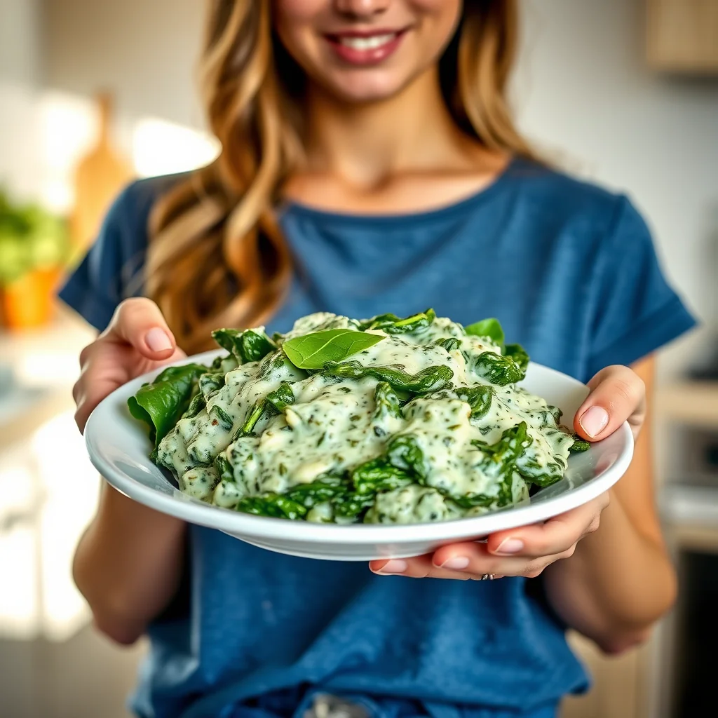 Creamed Spinach – paleo recipe