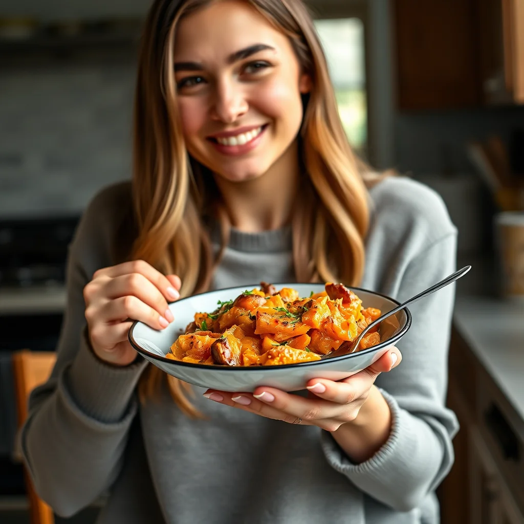 Twice-Baked Sweet Potato Casserole – paleo recipe