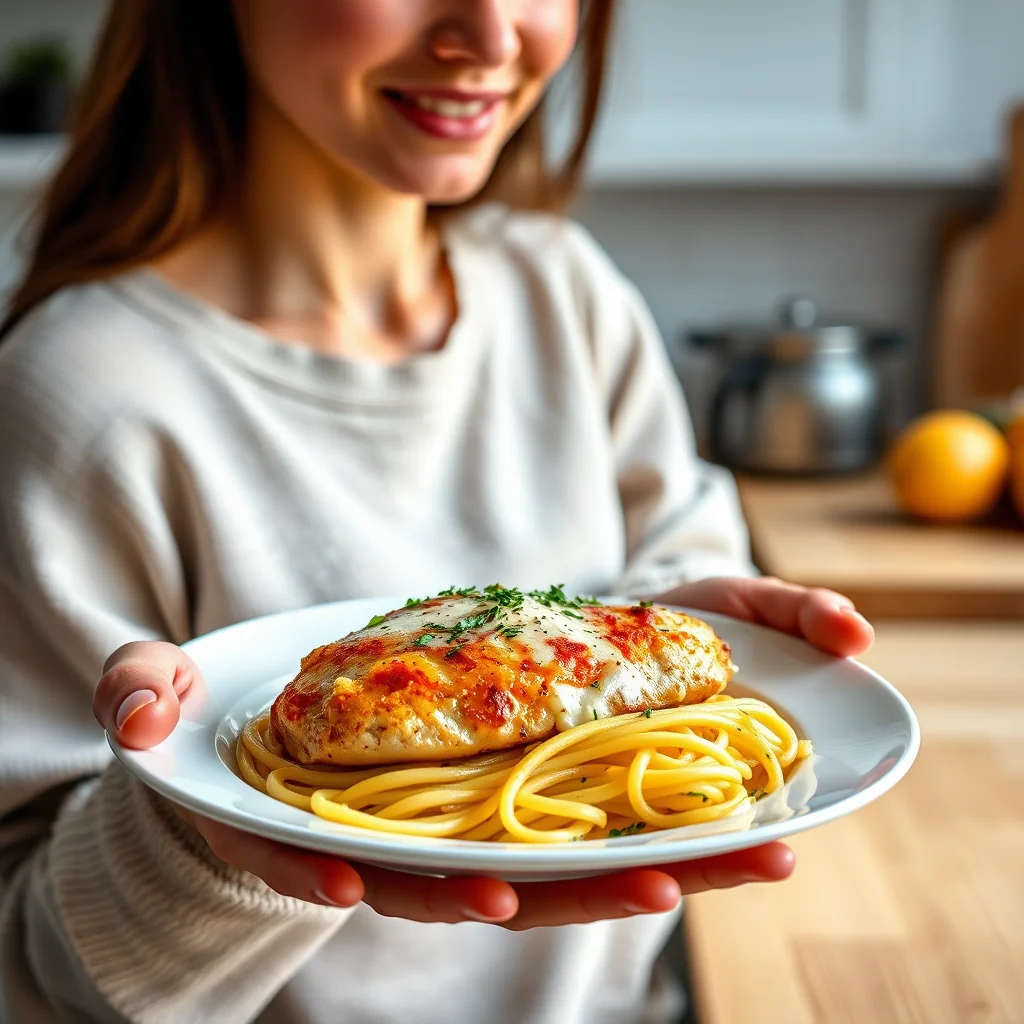 Chicken Parmesan with Spaghetti Squash – paleo recipe