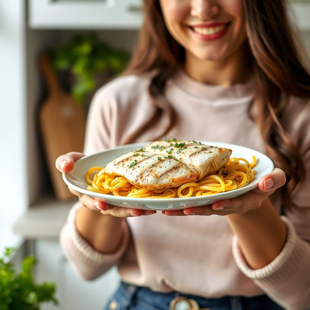 Chicken Piccata with Spaghetti Squash – paleo recipe