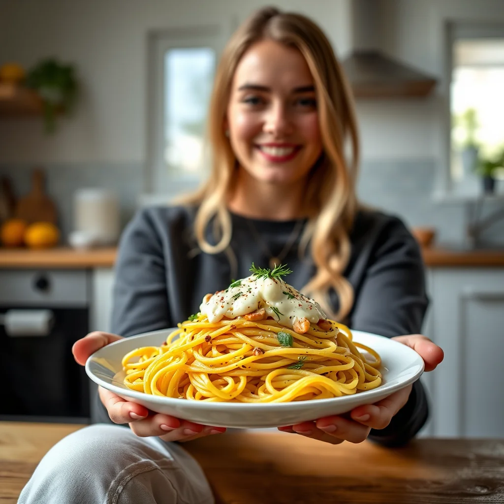 Spaghetti Squash Carbonara – paleo recipe