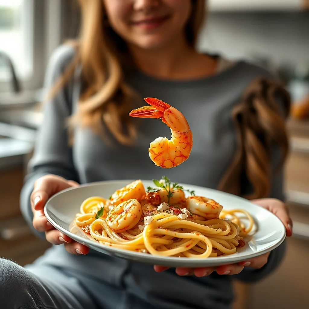 Shrimp Scampi with Pasta – paleo recipe