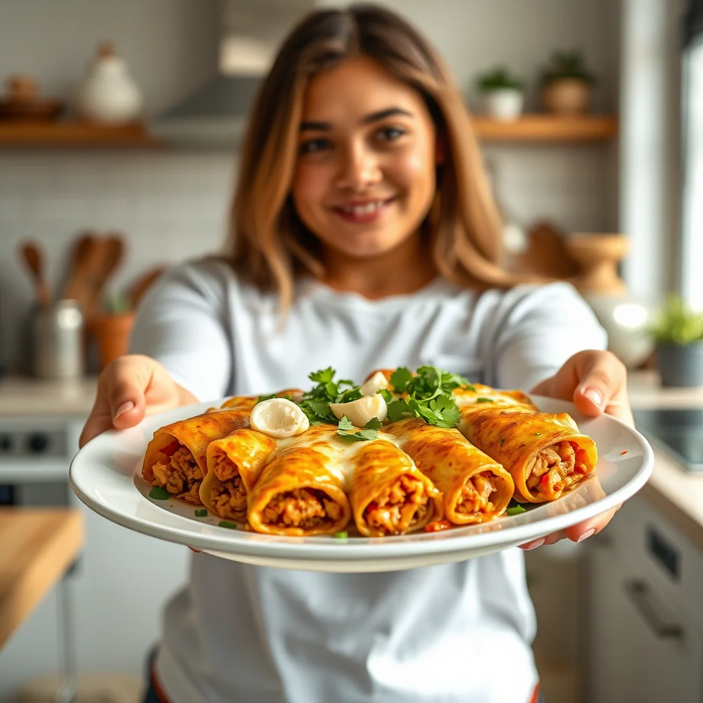 Chicken Enchiladas – paleo recipe