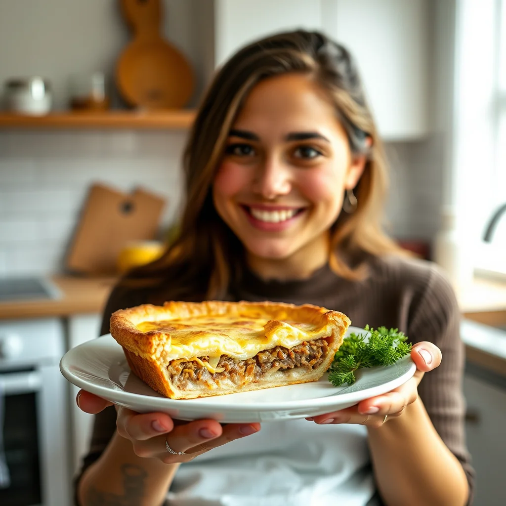 Crustless Cheeseburger Pie – paleo recipe