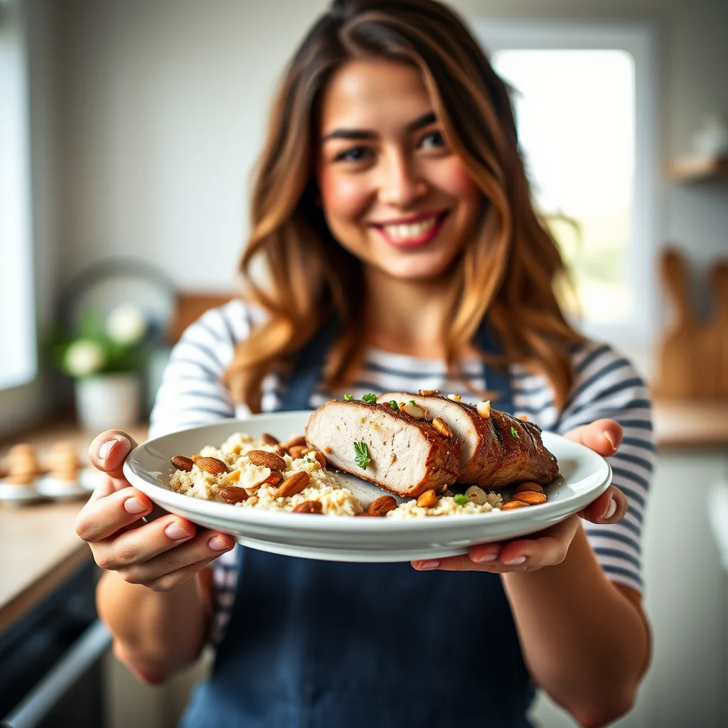 Almond Crusted Pork Tenderloin – paleo recipe
