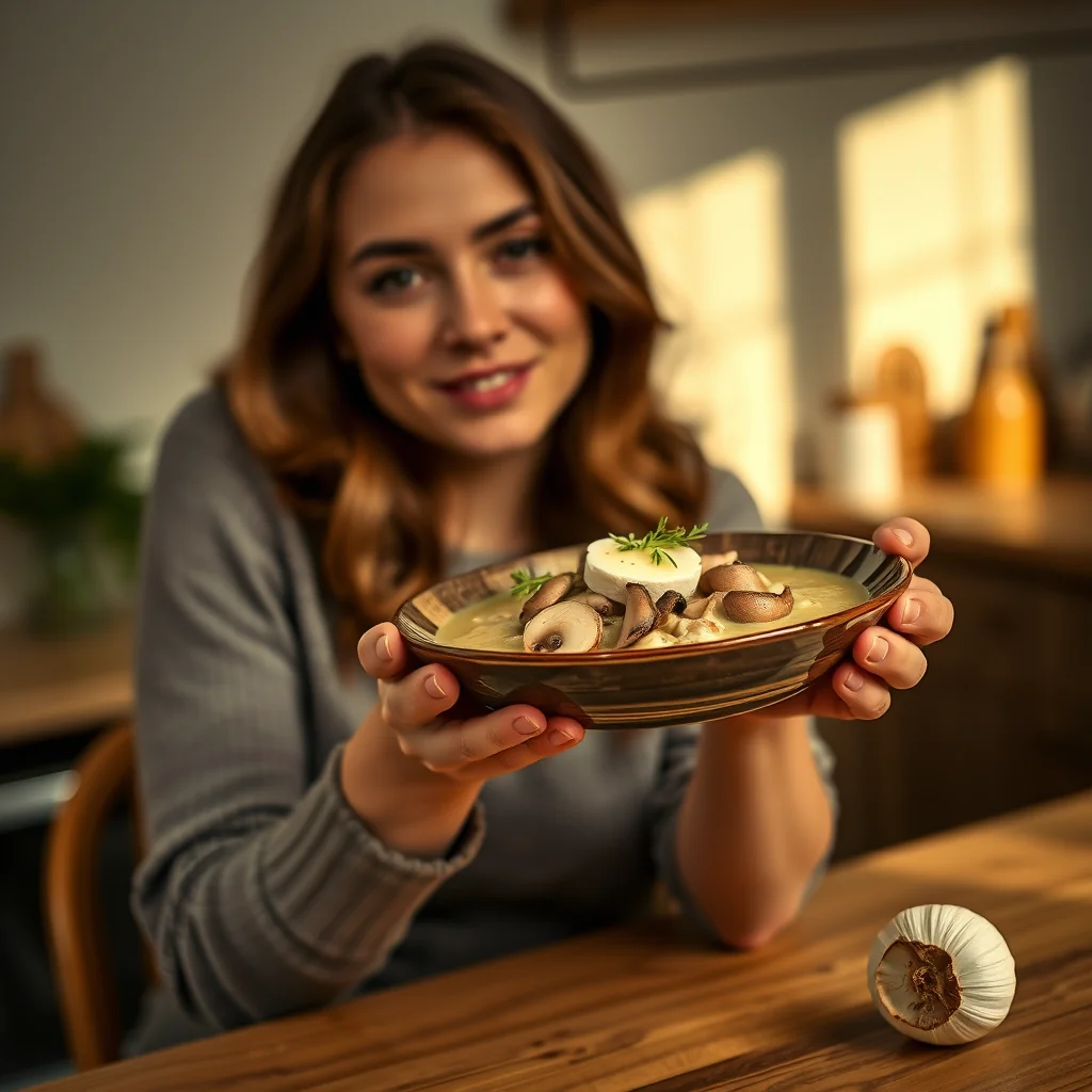 CREAM OF MUSHROOM SOUP – cream of mushroom soup