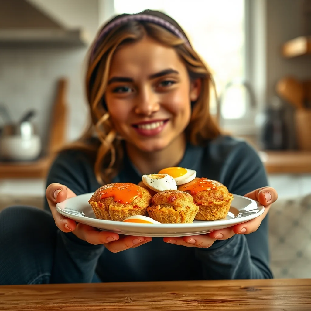 Buffalo Chicken Breakfast Muffins – buffalo chicken breakfast muffins
