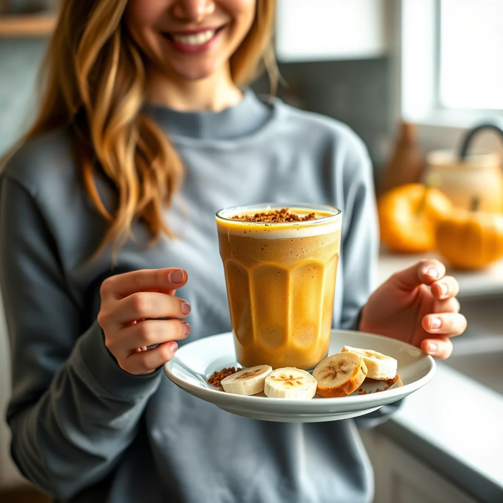 Spiced Pumpkin Banana Smoothie – spiced pumpkin banana smoothie